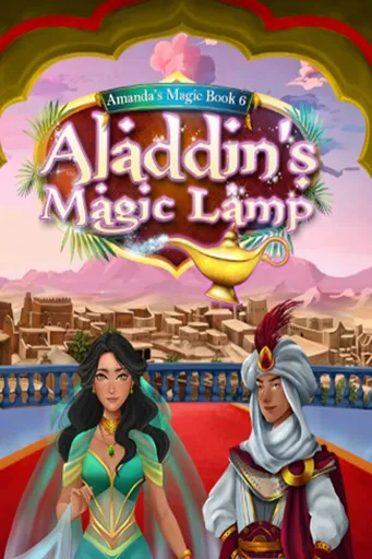 Boxart for game Amanda'S Magic Book 6: Aladdin'S Magic Lamp