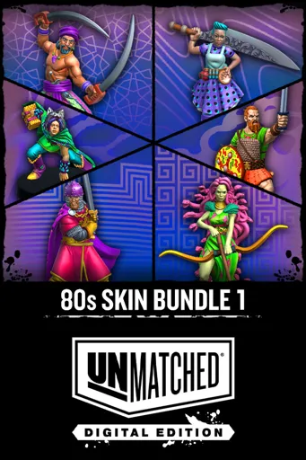 Boxart of game Unmatched: Digital Edition - 80S Skin Bundle 1
