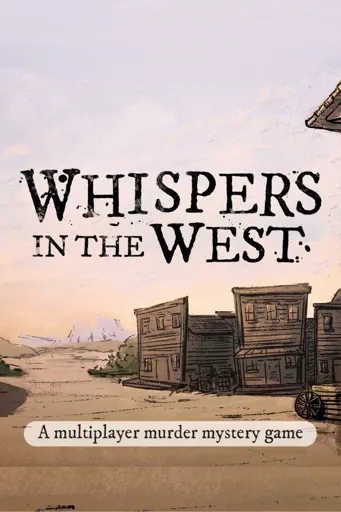 Boxart for game Whispers In The West - Co-op Murder Mystery