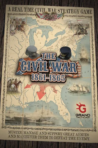 Boxart of game Grand Tactician: The Civil War (1861-1865)