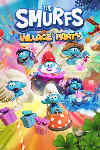 Boxart of game The Smurfs - Village Party