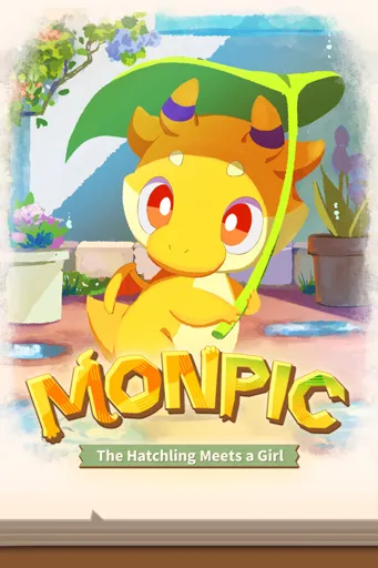 Boxart for game Monpic -the Hatchling Meets A Girl-