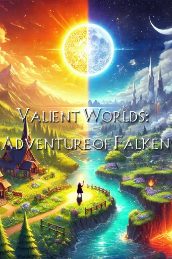 Boxart for game Valient Worlds: Adventure Of Falken