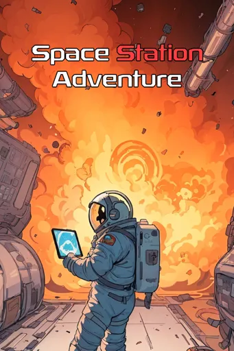 Boxart for game Space Station Adventure