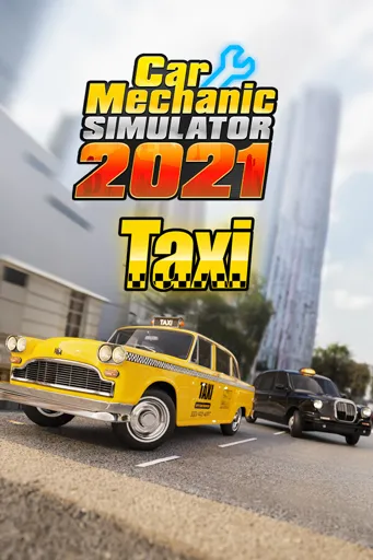 Boxart of game Car Mechanic Simulator 2021 - Taxi Dlc
