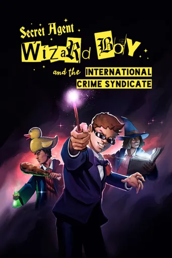 Boxart for game Secret Agent Wizard Boy And The International Crime Syndicate