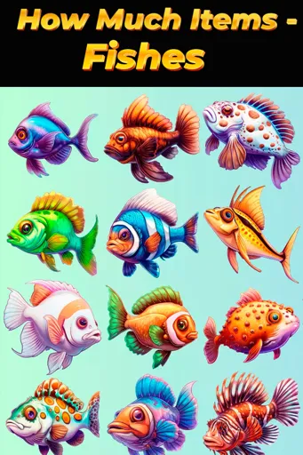 Boxart for game How Much Items - Fishes