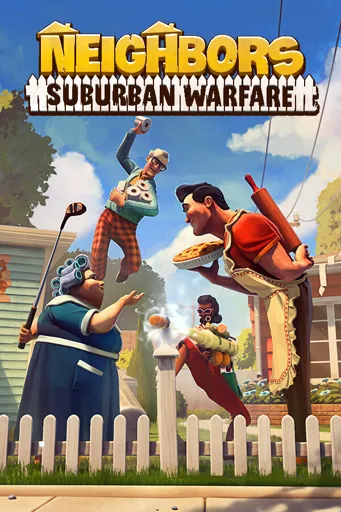 Boxart of game Neighbors: Suburban Warfare
