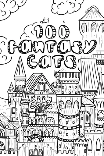 Boxart of the game 100 Fantasy Cats