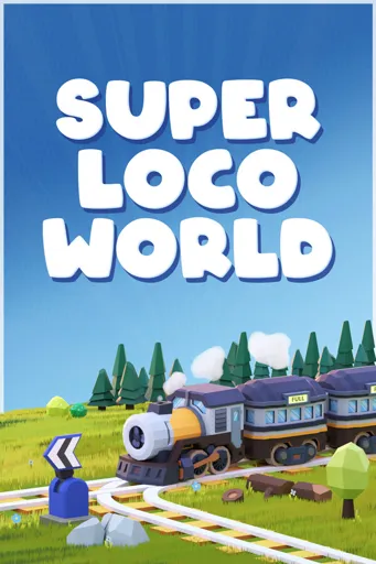 Boxart for game Super Loco World - Cozy Train Automation